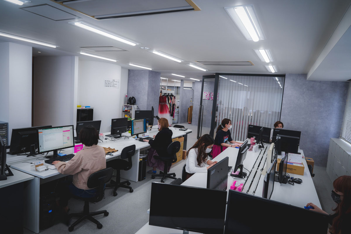 Shairy事務所風景