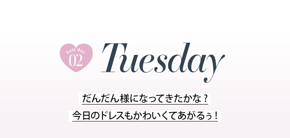 キャバドレスの1週間コーデ特集2
