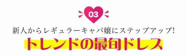 トレンドの最旬ドレス