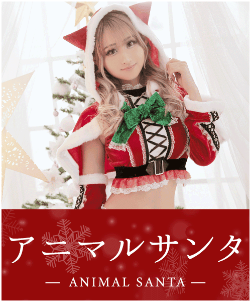 アニマルサンタコスプレ