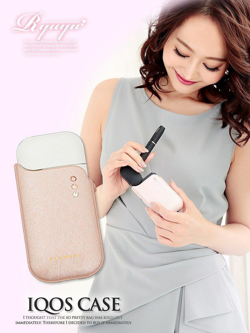 大人simpleレザーアイコスケース【Ryuyu】【リューユ】シガレットケース