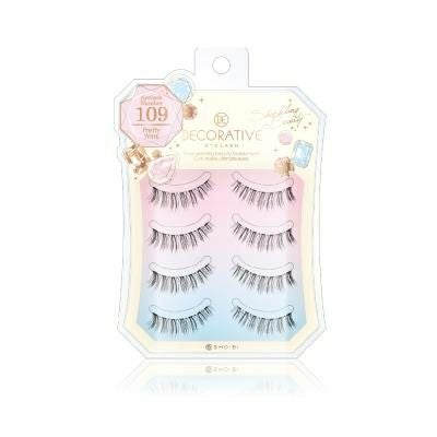 Pretty Wink（プリティウィンク）109 上まつげ用 DECORATIVE EYELASH（デコラティブアイラッシュ） 1箱4ペア入り