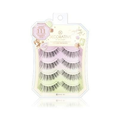 Dazzling Wink（ダズリンウィンク）111 上まつげ用 DECORATIVE EYELASH（デコラティブアイラッシュ） 1箱4ペア入り