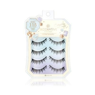 Dressy Wink（ドレッシーウィンク）115 上まつげ用 DECORATIVE EYELASH（デコラティブアイラッシュ） 1箱4ペア入り