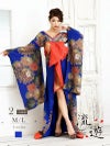 【流遊】本格花魁キャバドレス【Ryuyu】【リューユ】和柄振袖ロングドレス