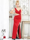 【Angel R/エンジェルアール】煌めくビジュークロスタイトロングドレス