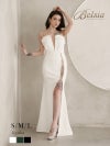 甘辛セクシー高貴マーメイドロングドレス キャバドレス【Belsia】