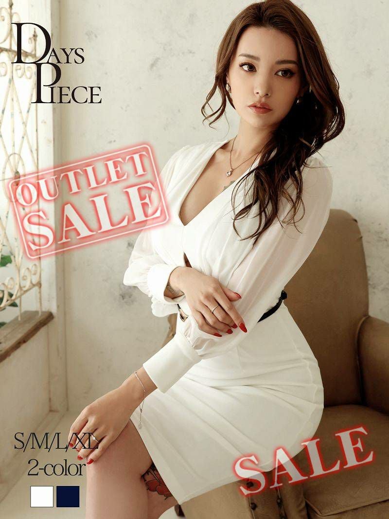 【訳ありアウトレット】ビスチェ風セクシーミニ韓国キャバワンピース【DAYS PIECE】
