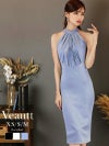 【Veautt/ヴュート】美シルエタイトデザイン膝丈キャバクラドレス